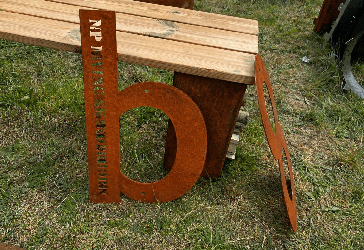 Husnummer - Corten - Billede 3